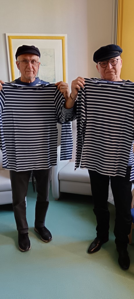 Accueil de deux nouveaux choristes Yves et Zygmund